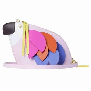 Kate Spade Flock Party Parrot 3D crossbody bag
